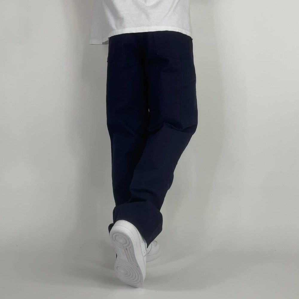 Super Sick Y2K Navy Dungaree Carpenter Workwear Pants